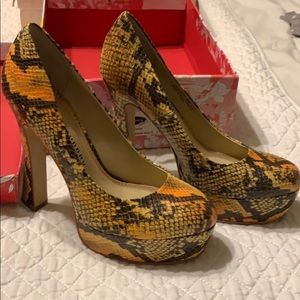Super Cute Python High Heels